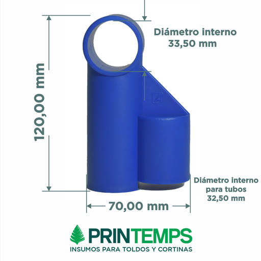 tee-doble-pelopincho-azul - Printemps
