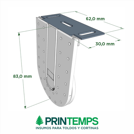 sistema-plus-41-mm-blanco-8kgs-9m2-c-5-mts-cadena - Printemps