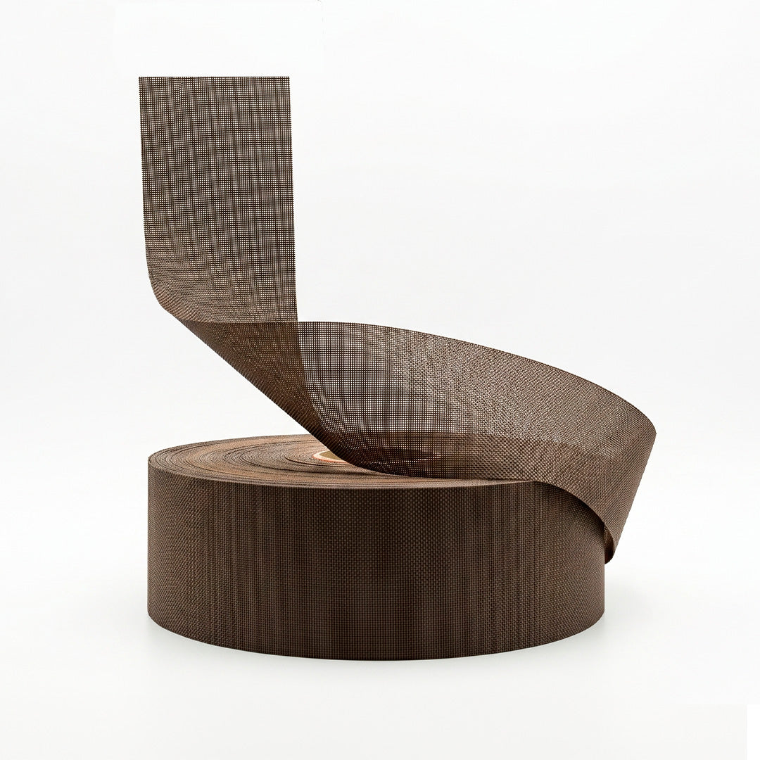 Banda Vertical Screen ESCANDINAVO (Marron con Negro) (Ancho 8,9 Cm) - OLO