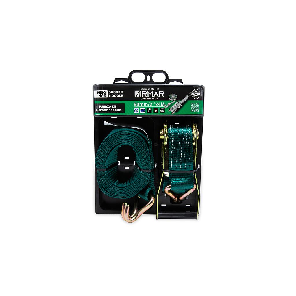 *Traca Traka y Cinta para CARGA COMPLETO 50mm/ 2" x 4 mts (5000 kilos) - Printemps