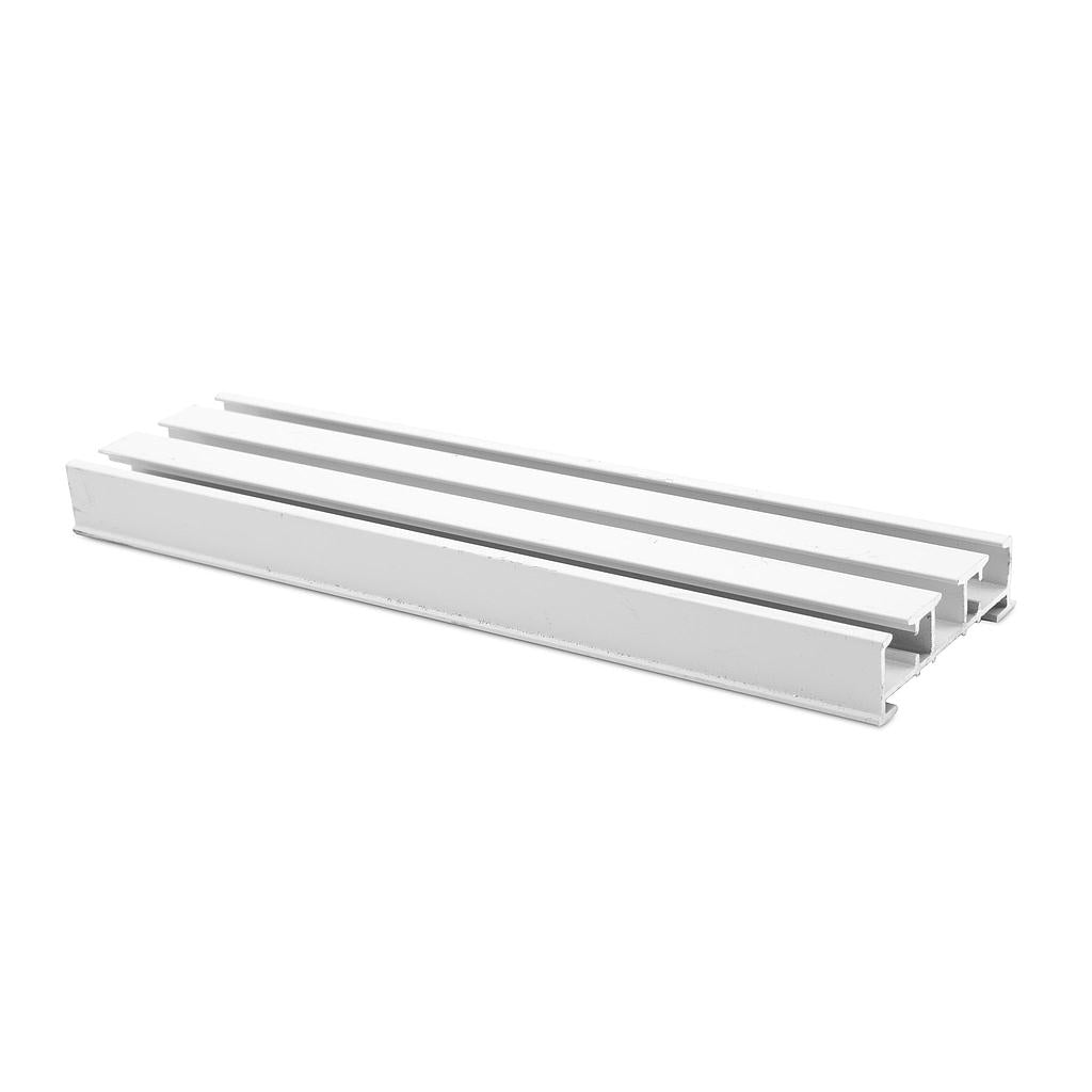 *Perfil Guia Panel Oriental (3 vías) Blanco x 6 Mts - Printemps