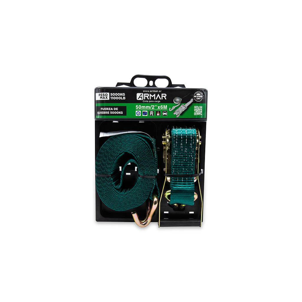 *Traca Traka y Cinta para CARGA COMPLETO 50mm/ 2" x 6 mts (5000 kilos) - Printemps