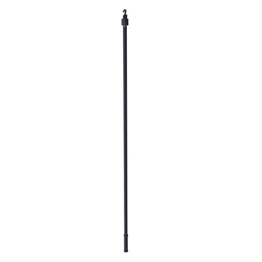 *BASTON de 1,30 mts. Panel Oriental y Riel de aluminio NEGRO - Printemps