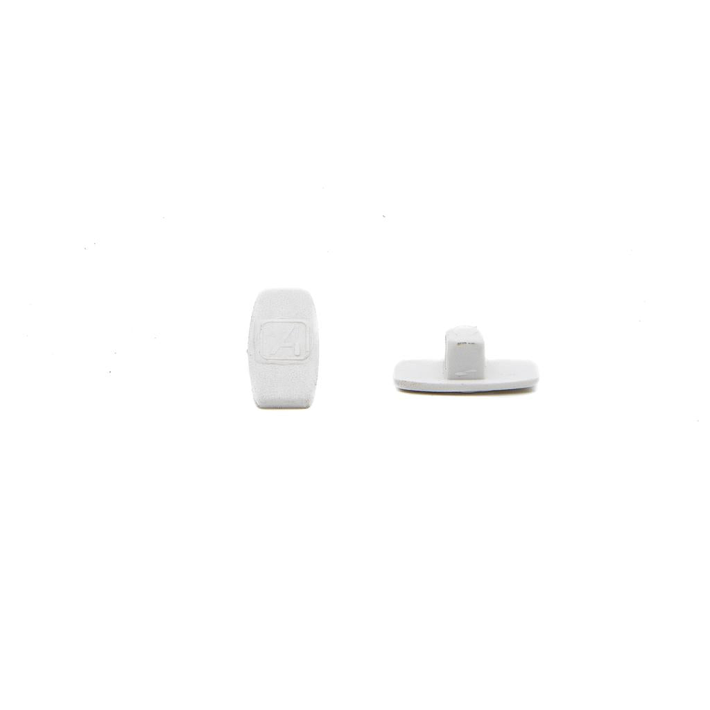 *Tapa lateral plastica BLANCO perfil aluminio Simple CP2 - Printemps