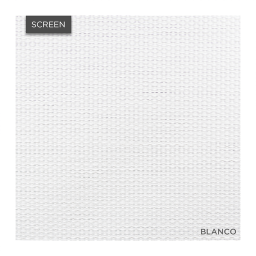 Screen SAULEDA Blanco (ancho 2,60 mts) al 5% - Printemps