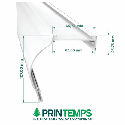 cenefa-cubrecortina-x-6-mts-blanca - Printemps