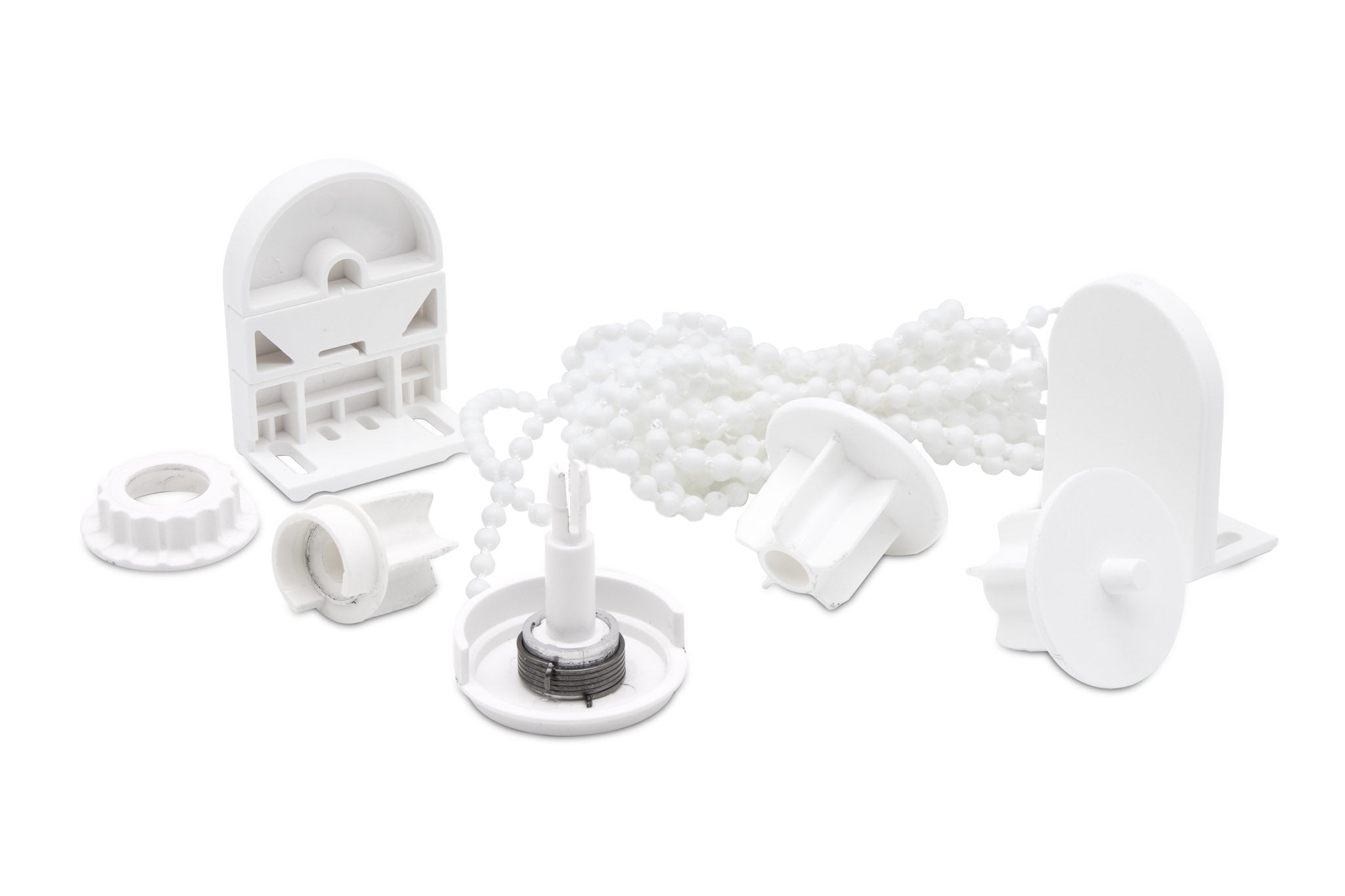 2 Tiradores De Cuerda Para Persianas – Diseño Ergonómico, Color Blanco, Fácil De Instalar
