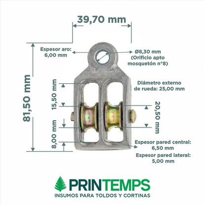 roldana-nro-3-doble-25-mm - Printemps