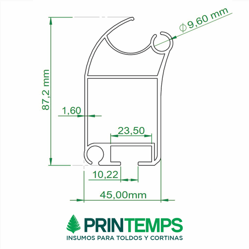 barra-frente-tp3-blanco-con-desagote-x-3-mts - Printemps