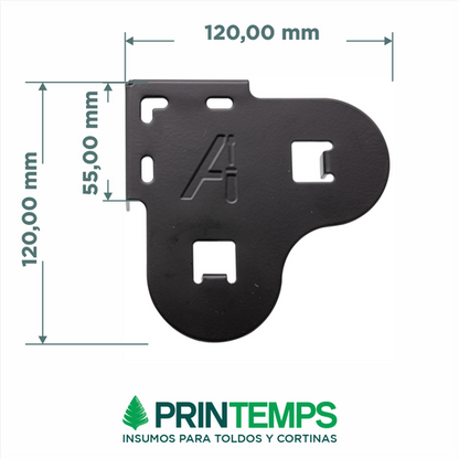 soporte-doble-para-sistemas-41-plus - Printemps