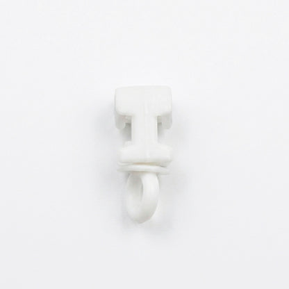 CARRO Con Rueda Deslizador Blanco Giratorio para RIEL Por Unidad