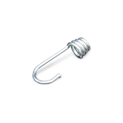 Gancho METALICO REFORZADO (Espesor del alambre 3,40 mm) para SOGA ELASTICA