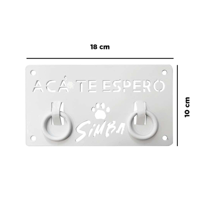 soporte-estacionamiento-para-mascota-exterior-blanco - Printemps