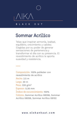 black-out-sommar-acrilico-08096-azul-grisaceo-ancho-2-50-mts-aika-olo - Printemps