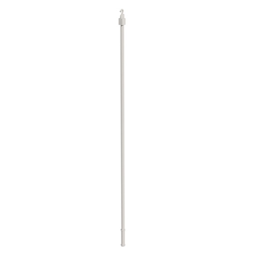baston-de-1-30-mts-panel-oriental-y-riel-de-aluminio-blanco - Printemps