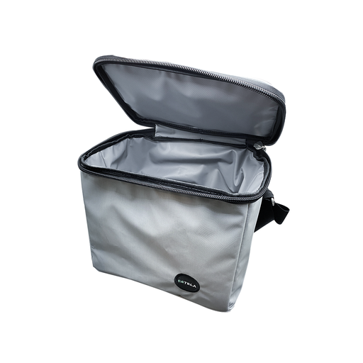 Heladera Lunchera Conservadora tela 100 % impermeable GRIS (Estela) - Printemps