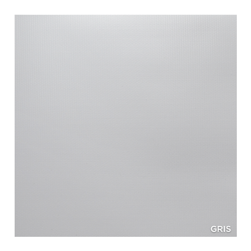 Black Out PRINTEMPS 440 Grs de Fibra de Vidrio y PVC (GRIS) Ancho 2,50 mts - Printemps