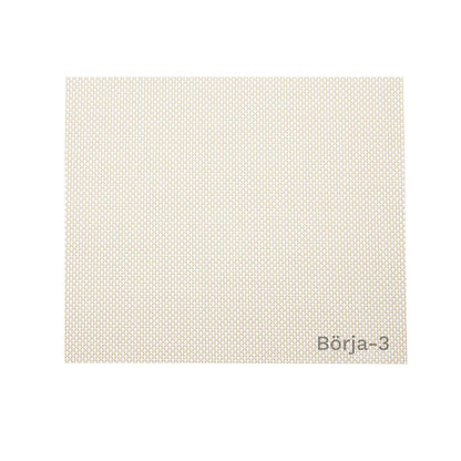 SCREEN BORJA 3 (Beige con Blanco) al 5 % (ancho 2,50 mts) Aika - OLO - Printemps