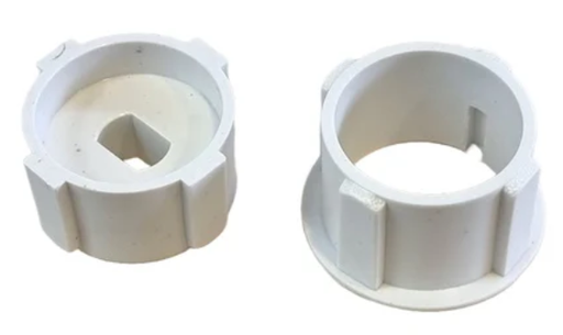 Adaptador corona y piñon para motor A-OK Linea AM35 p/ Tubo 50 mm - Printemps