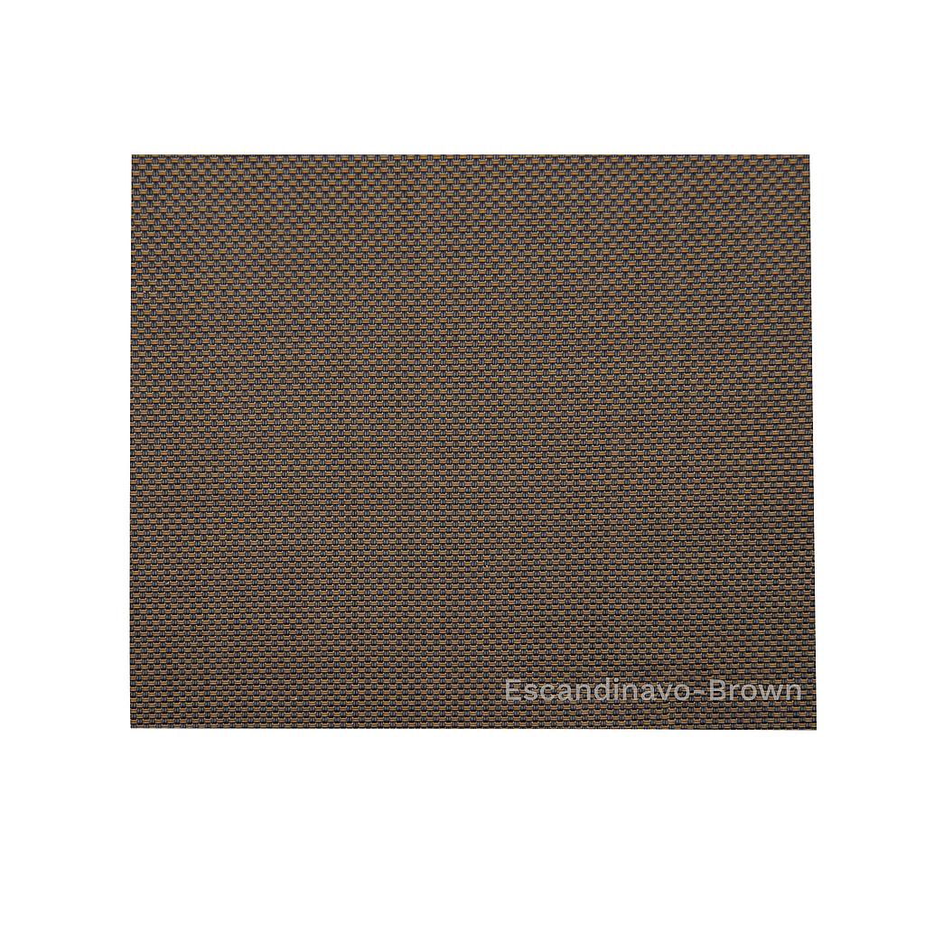 SCREEN ESCANDINAVO (Marron con Negro) al 5% (ancho 2.50 mts) Aika - OLO - Printemps