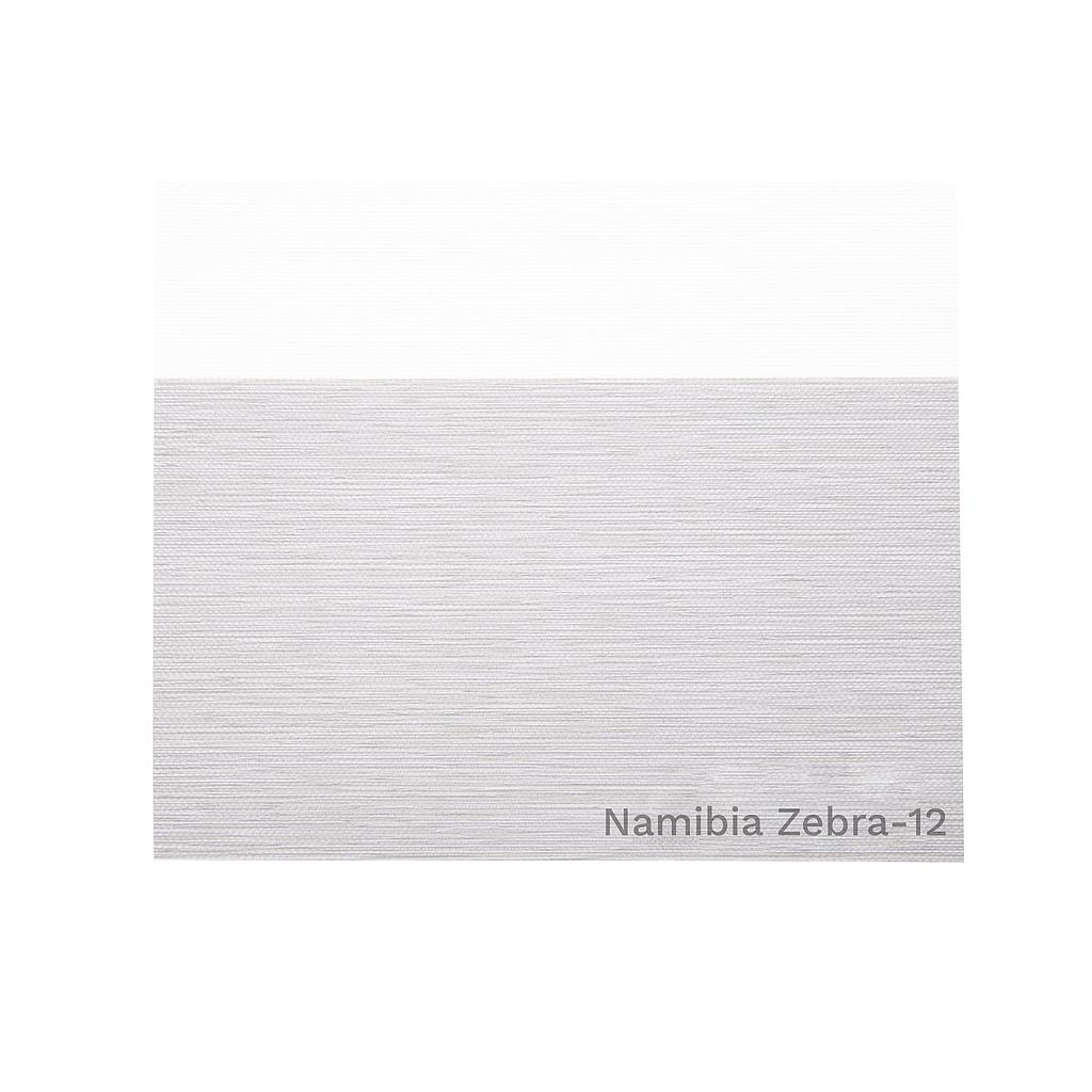 Tela ZEBRA 12 (Gris Claro) NAMIBIA  (ancho 3,00 mts) Aika - OLO - Printemps