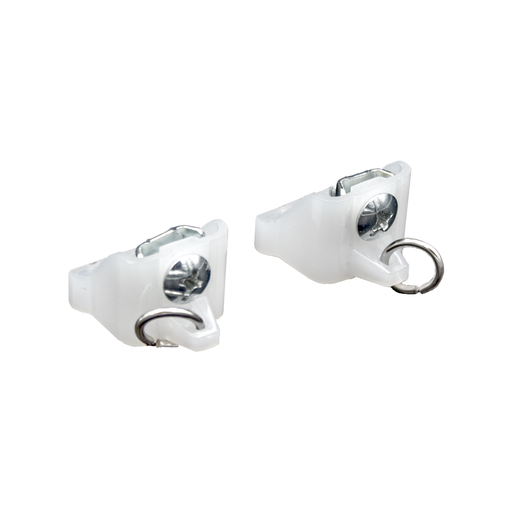 Conector Lineal Recto Para Lampara Riel Blanco