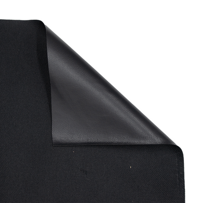 Tela Poliester Recubierta 1 cara con PVC Anti-Desgarro Impermeable NEGRO (ancho 1,50 mts) - Printemps