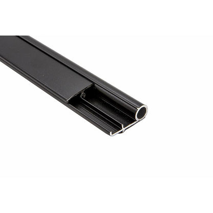 *Perfil aluminio CP1 NEGRO doble zocalo x 4 mts - Printemps